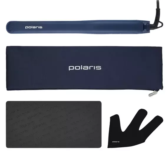 Placă de îndreptat părul Polaris PHS2516Mi Pro, Albastru, 7 image