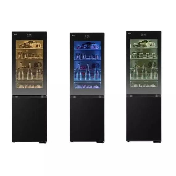 Frigider LG GBG7190CEV, Negru, 6 image