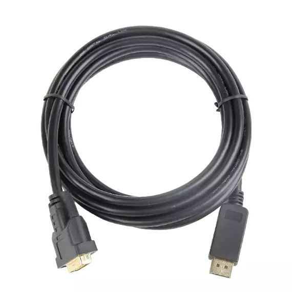 Cablu Video Cablexpert CC-DPM-DVIM-6, DisplayPort (M) - DVI-D (M), 1,8m, Negru, 3 image
