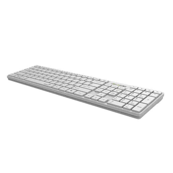 Tastatură Genius SlimStar 126, Cu fir, Alb, 5 image