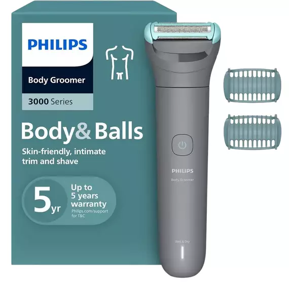 Trimmer pentru bărbați Philips BG3480/15, Gri, 3 image