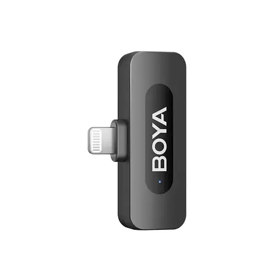 Microfon portabil pentru înregistrare vocală Boya BY-V3 Combo, Fără fir, Negru, 5 image