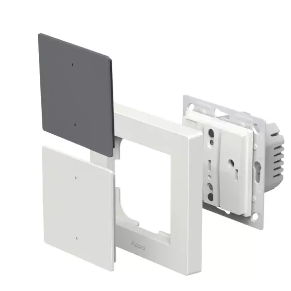 Comutator inteligent AQARA Light Switch H2, Alb, 4 image
