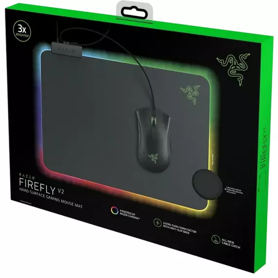 Mouse pad Razer Razer Firefly V2, Medium, Negru, 8 image