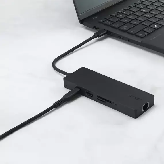 Stație Docking ASUS DC210-8IN1-BLK, Negru, 7 image