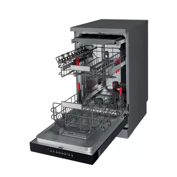 Mașină de spălat vase Whirlpool WSFO 3O34 PF X, Oțel inoxidabil, 5 image