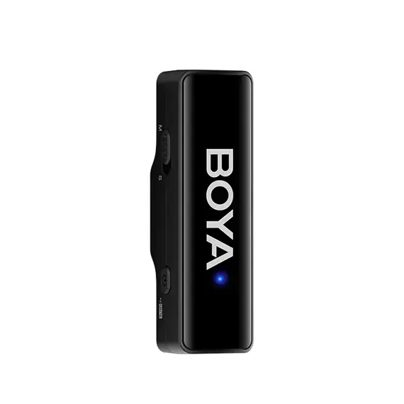 Microfon portabil pentru înregistrare vocală Boya Boyalink, Fără fir, Negru, 8 image