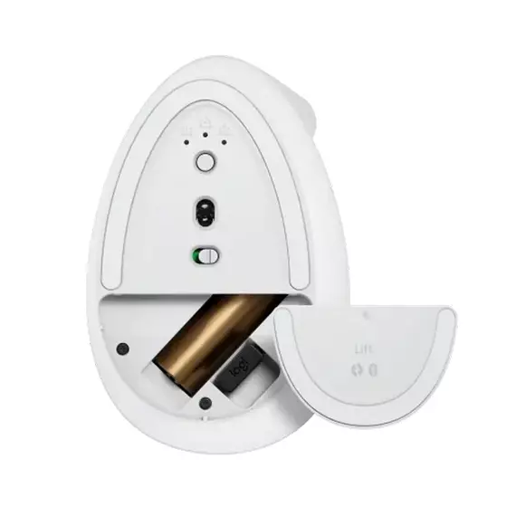 Mouse Wireless Logitech Lift Vertical, Alb, 5 image