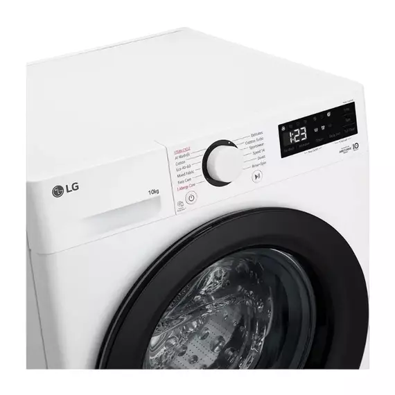 Mașină de spălat LG F4WR510SBW, 10kg, Alb, 7 image