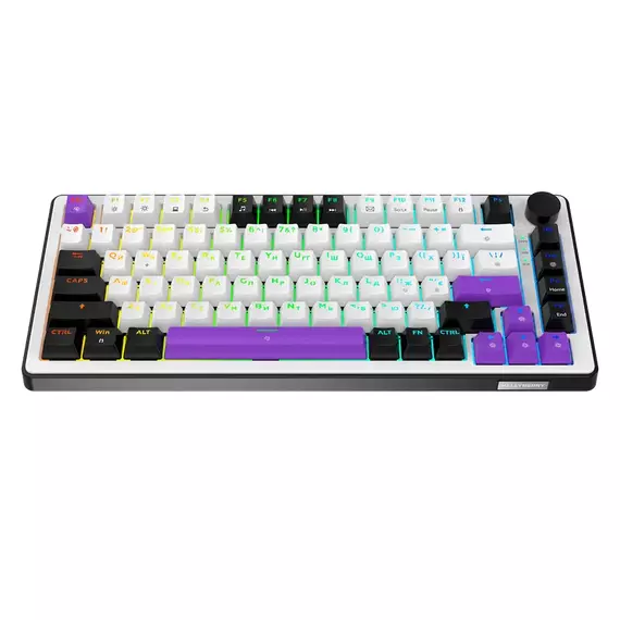 Tastatură HATOR Hellyberry HK75, Cu fir, Alb, 4 image