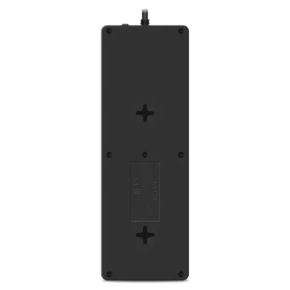 Prelungitor electric SVEN SF-10E-16, 10 Prize, 1,8m, Negru, 4 image