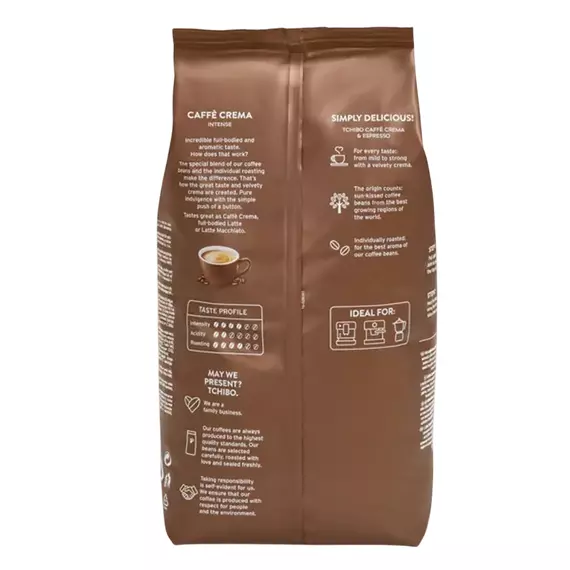 Coffee Tchibo Caffe Сrеmа Intense 1000g (boabe), 4 image