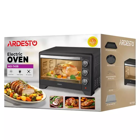 Electric Oven Ardesto MO-T45B, 4 image