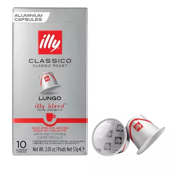 Cafea Illy Espresso Classico Lungo, 10 buc