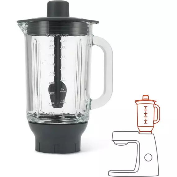 Accesoriu pentru robot de bucătărie Kenwood KAH359GL, Negru, 5 image