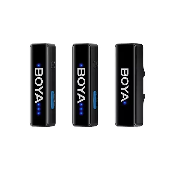Microfon portabil pentru înregistrare vocală Boya Boyalink, Fără fir, Negru, 7 image
