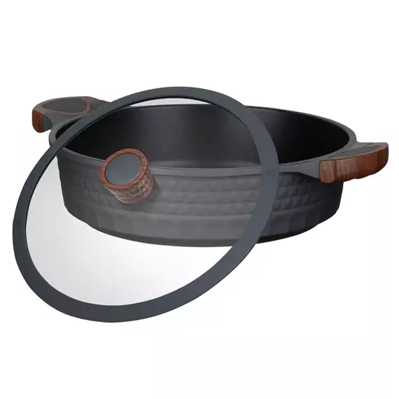 Cratița RESTO 93506, 28cm, Negru, 7 image