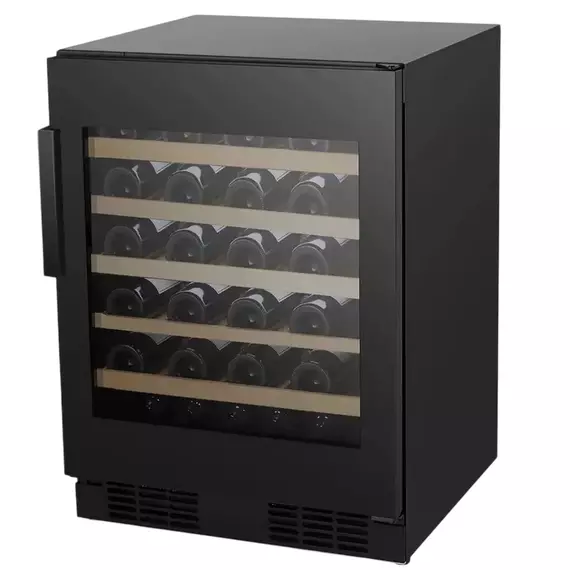 Dulap pentru vin Hisense RW3N132GSLF, Negru, 4 image