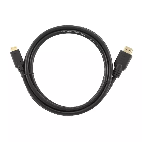 Cablu Video Cablexpert CC-HDMI4C-6, HDMI (M) - mini-HDMI (M), 1,8m, Negru, 3 image