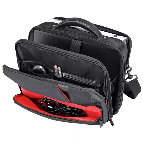 Geantă pentru Laptop Fujitsu Prestige Case Mini, 13.3", Piele artificială, Negru, 2 image