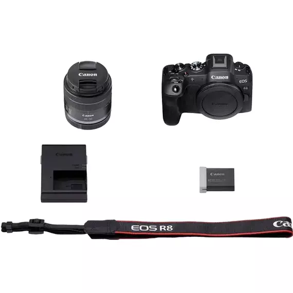 Aparat Foto Mirrorless Canon EOS R8 & RF 24-50mm f/4.5-6.3 IS STM KIT, 8 image