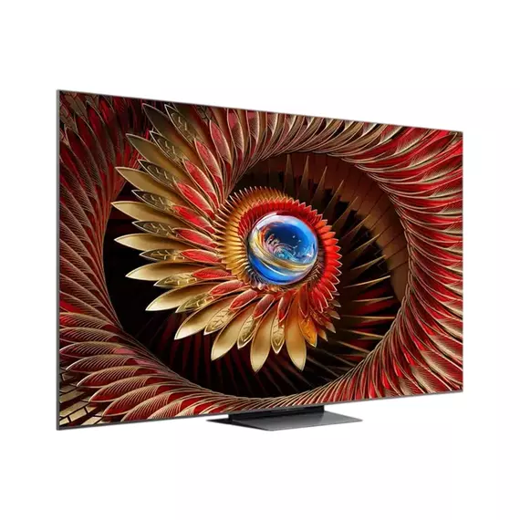 65" LED SMART TV TCL 65Q8C, QD-MiniLED, 4K UHD, Google TV, Black, 7 image