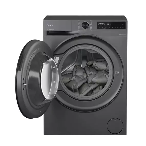 Mașină de spălat Candy BP 49SBL8G-S, 9kg, Gri, 8 image