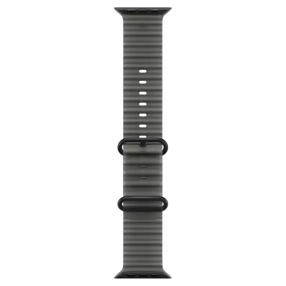 Apple Watch Ultra 4 GPS + Cellular, 49mm Black Titanium Case with Translucent Black Ocean Band MJAY4, 3 image