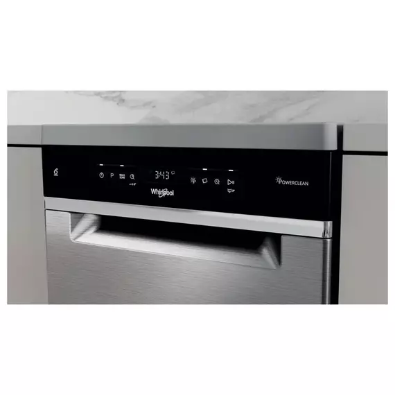 Mașină de spălat vase Whirlpool WSFO 3O34 PF X, Oțel inoxidabil, 6 image