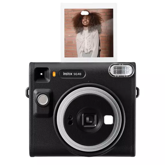 Cameră Foto Fujifilm Instax Square SQ40, Negru, 3 image
