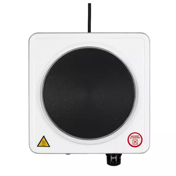 Plită electrică mini Ardesto ECS-J115W, Alb, 3 image