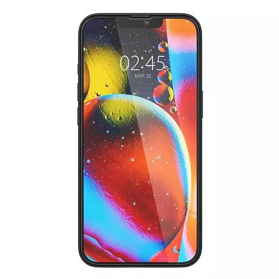 Sticlă de protecție Spigen iPhone 14 Plus, Glass FC, Negru, 3 image