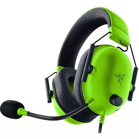 Căști gaming Razer BlackShark V2 X, Cu fir, Verde, 5 image