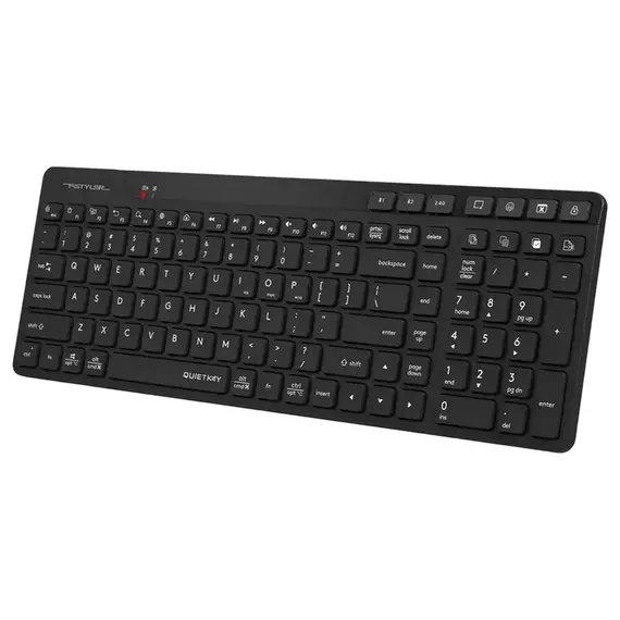 Tastatură A4Tech FBK27C AS, Fără fir, Negru, 5 image