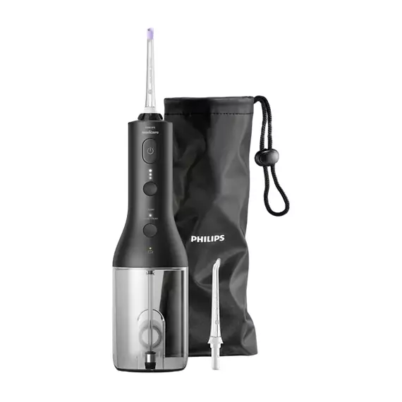 Irigator oral Philips HX3826/33, Negru