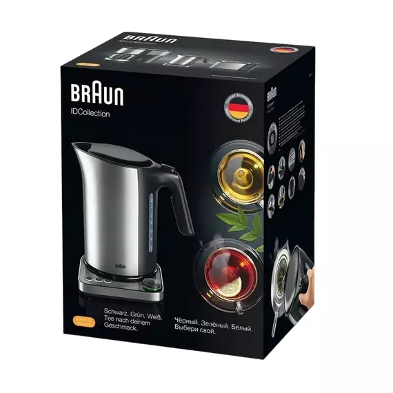 Fierbător electric Braun WK 5115 BK, Negru | Gri, 4 image