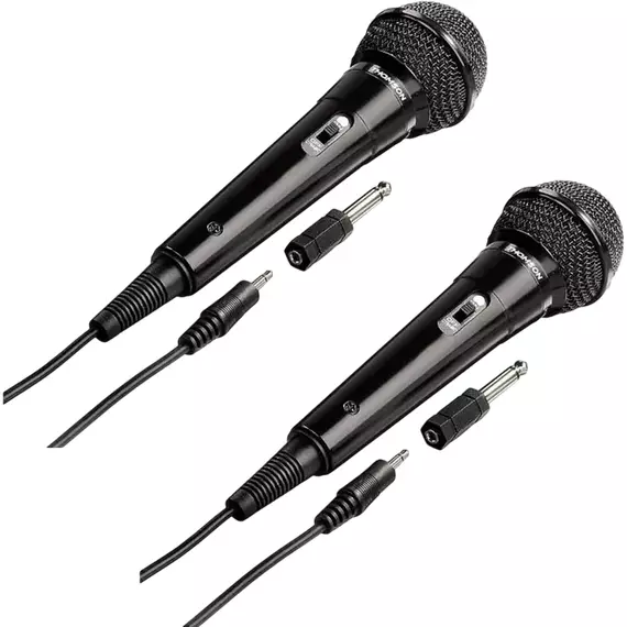 Microfon Karaoke Thomson M135D, Cu fir, Negru, 4 image