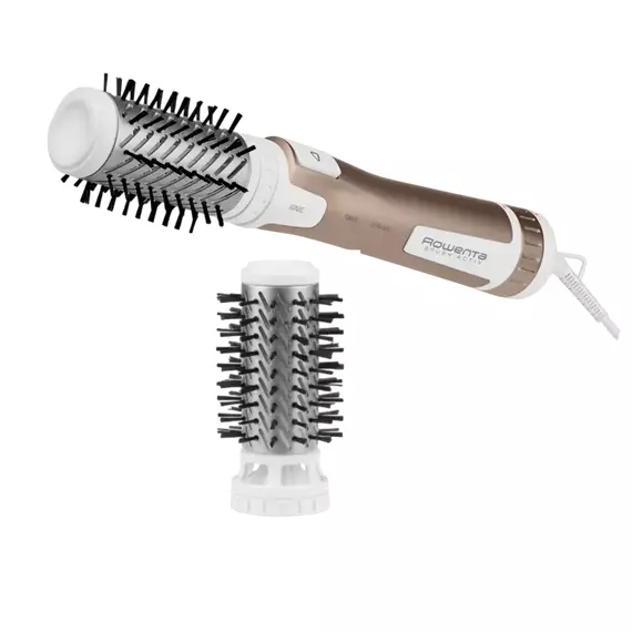 Uscător de păr-perie Rowenta CF9520F0, 1000W, Aur | Alb, 2 image