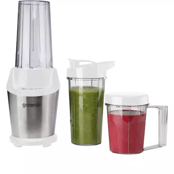 Blender staționar Gorenje BN1000E, Oțel Inoxidabil / Alb, 2 image