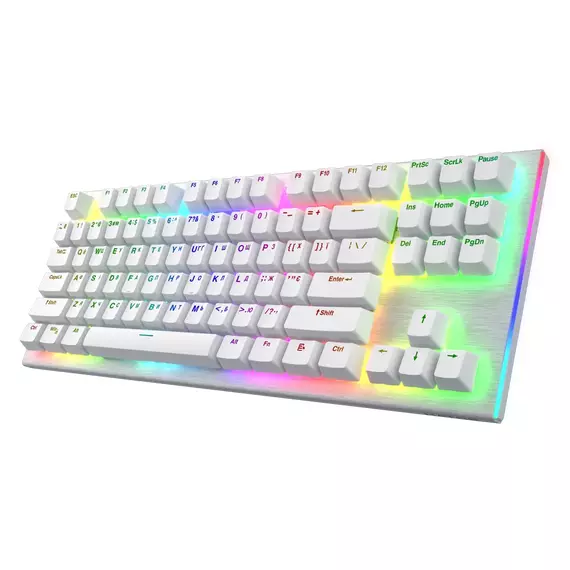 Tastatură HATOR Gravity X TKL, Cu fir, Alb, 6 image