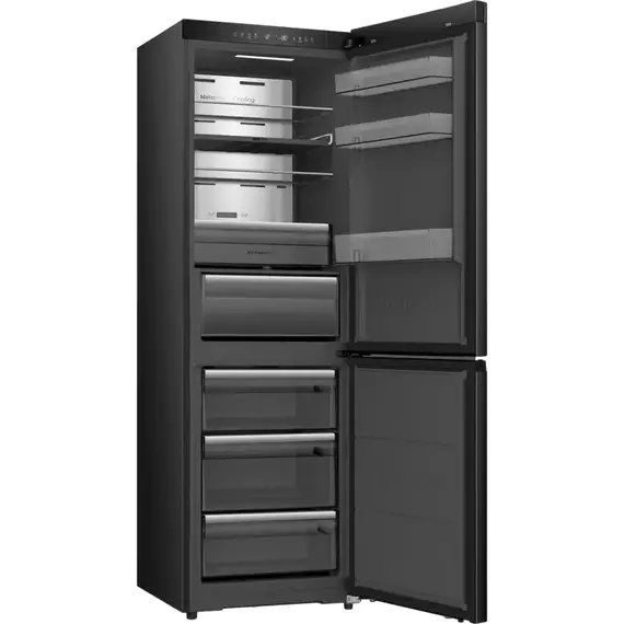 Frigider Hisense RB5K330GSFC, Negru, 3 image