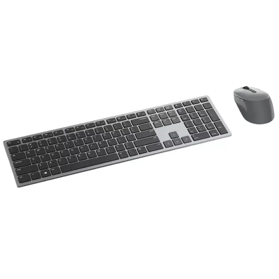 Set Tastatură + Mouse DELL KM7321W, Fără fir, Gri, 4 image