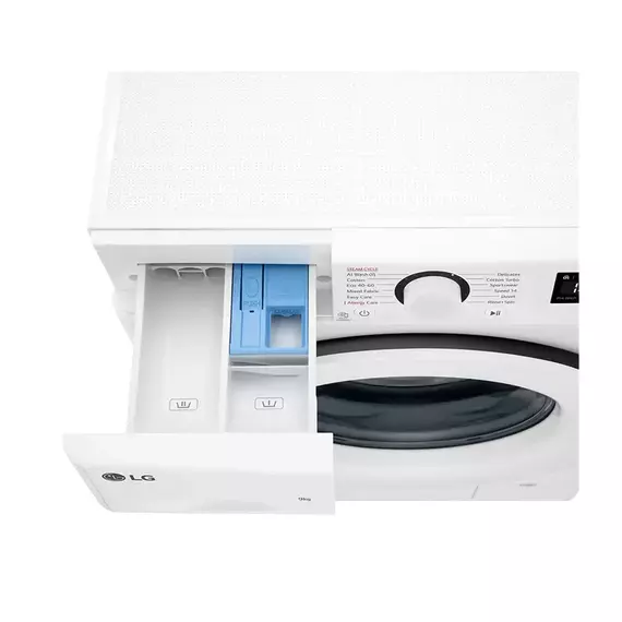 Mașină de spălat LG F2WR509SWW, 9kg, Alb, 5 image