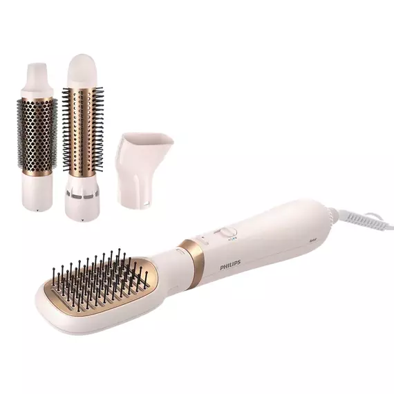 Uscător de păr-perie PHILIPS BHA310/00, 800 W, Roz