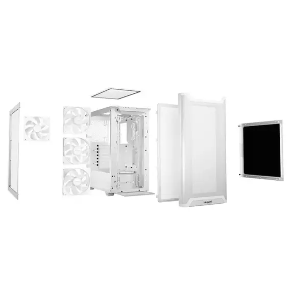 Carcasă PC be quiet! Pure Base 501 LX, Midi-Tower, Fără PSU, Alb, 6 image