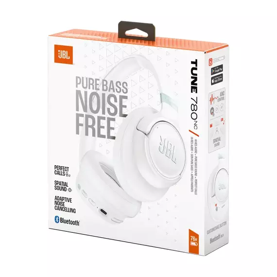 Căști JBL Tune 780NC, Alb, 7 image