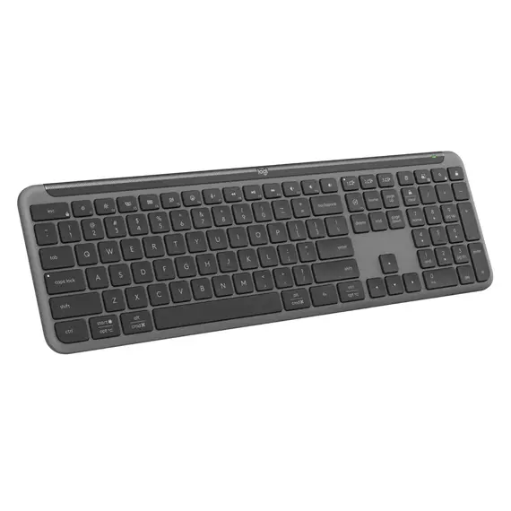 Tastatură Logitech K950, Fără fir, Grafit, 2 image