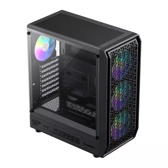 Carcasă PC Gamemax Forge AB, Midi-Tower, Fără PSU, Negru, 7 image