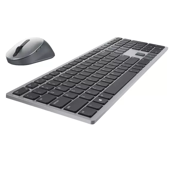 Set Tastatură + Mouse DELL KM7321W, Fără fir, Gri, 2 image