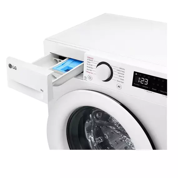 Mașină de spălat LG F2WR509SWW, 9kg, Alb, 7 image